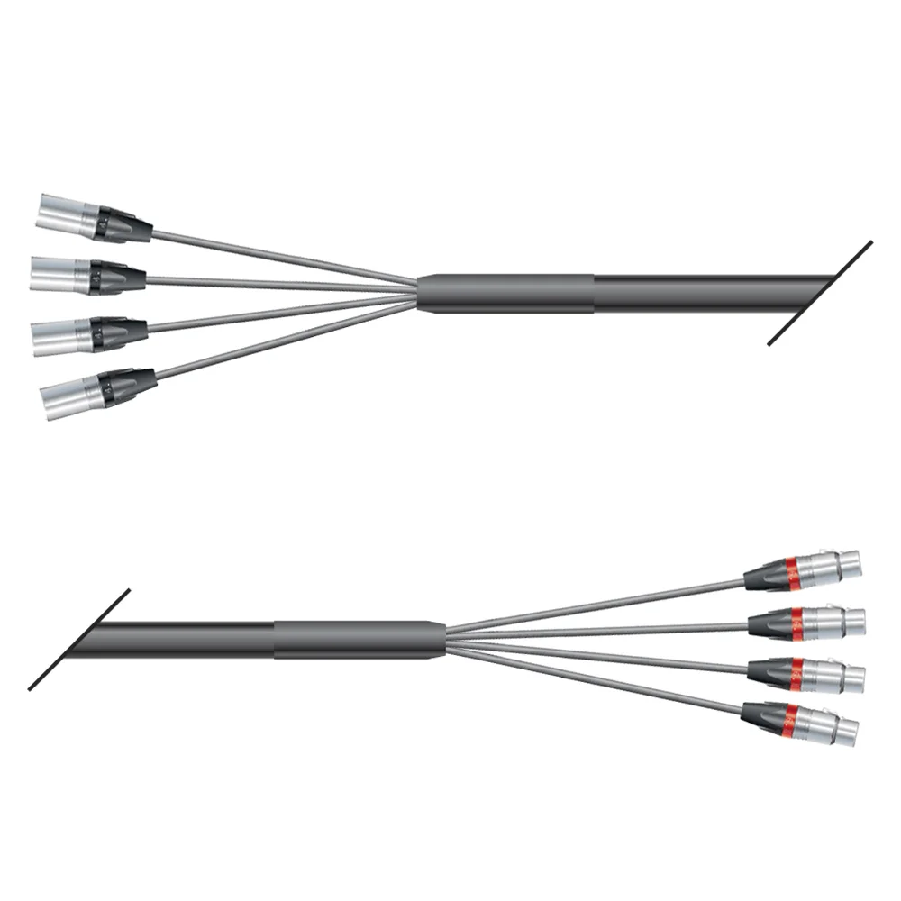 Multicorekabel Quantum, schwarz, 10,00m