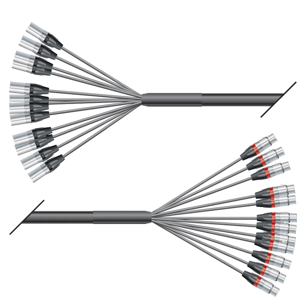 Multicorekabel Quantum, schwarz, 10,00m