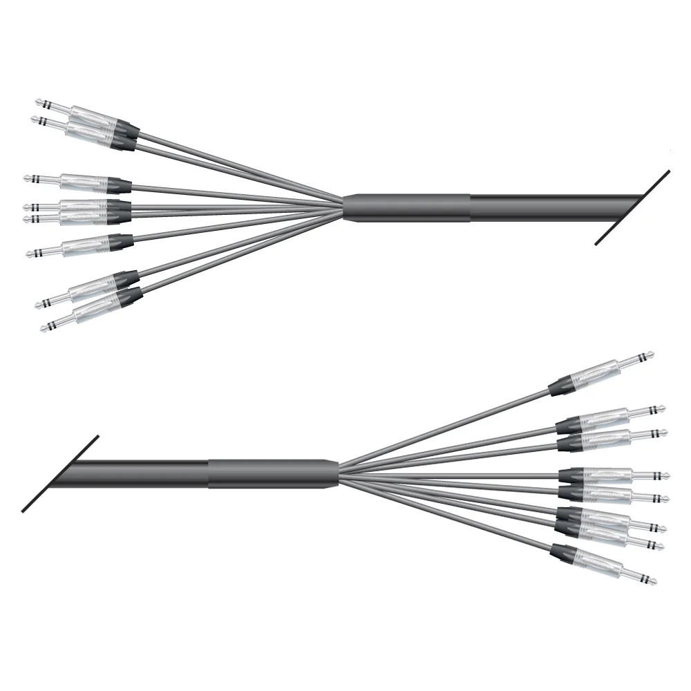 Multicorekabel Quantum, schwarz,  5,00m