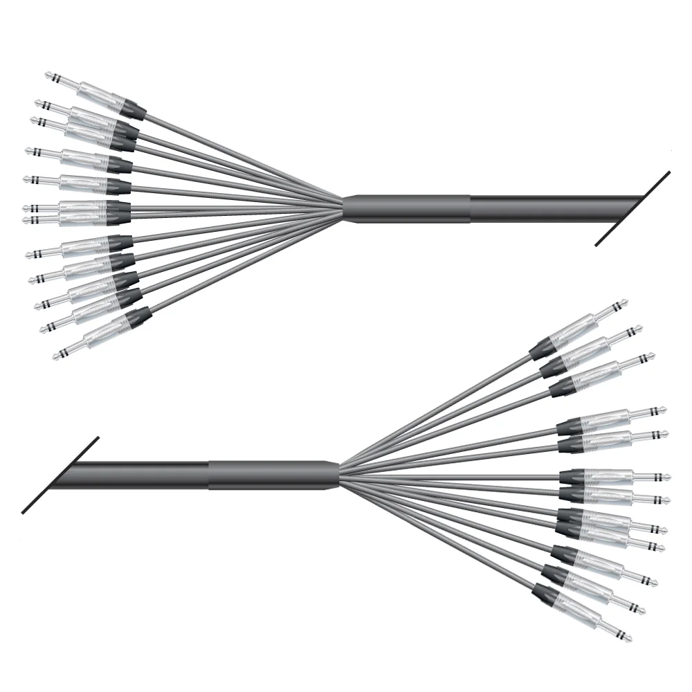Multicorekabel Quantum, schwarz, 10,00m