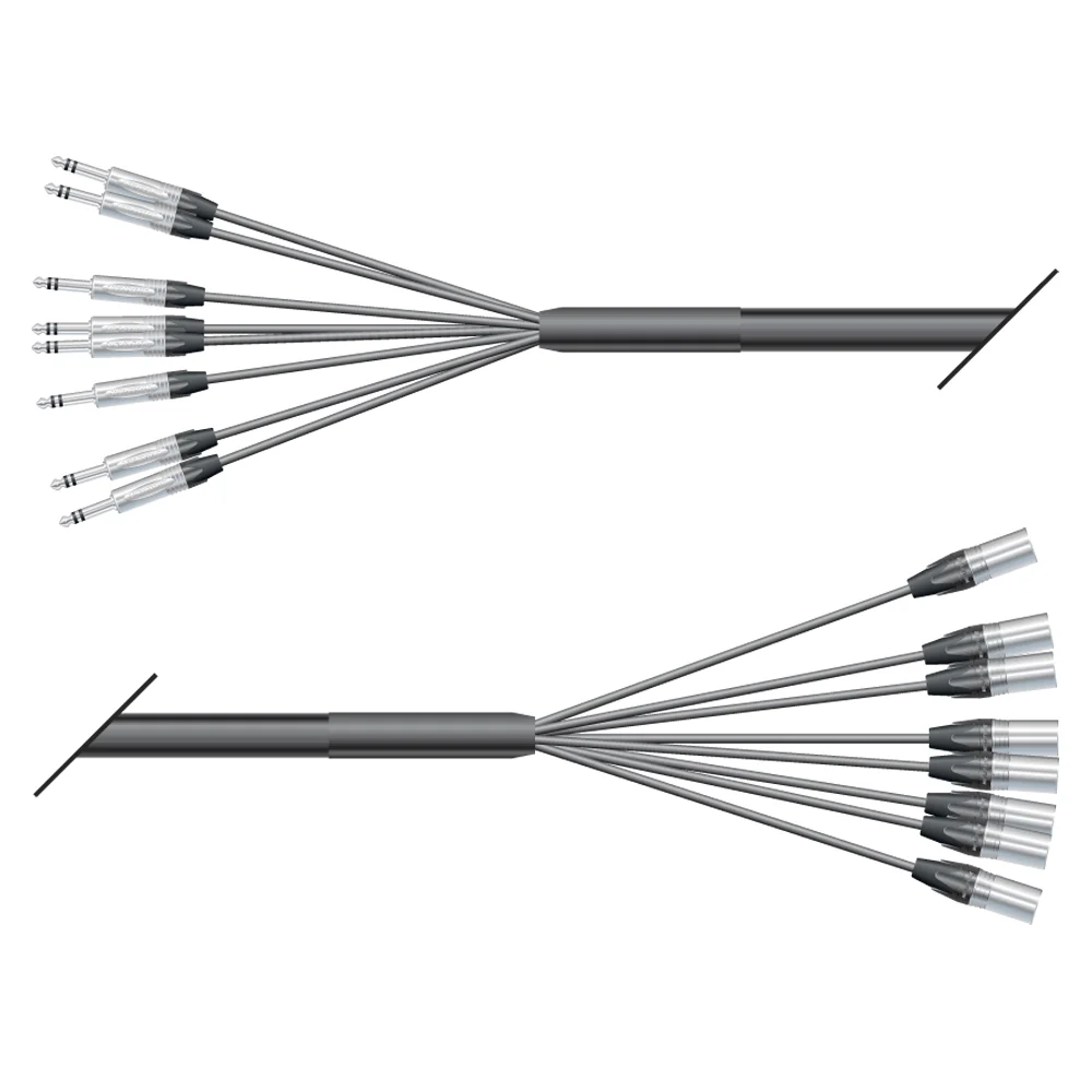 Multicorekabel Quantum, schwarz, 10,00m