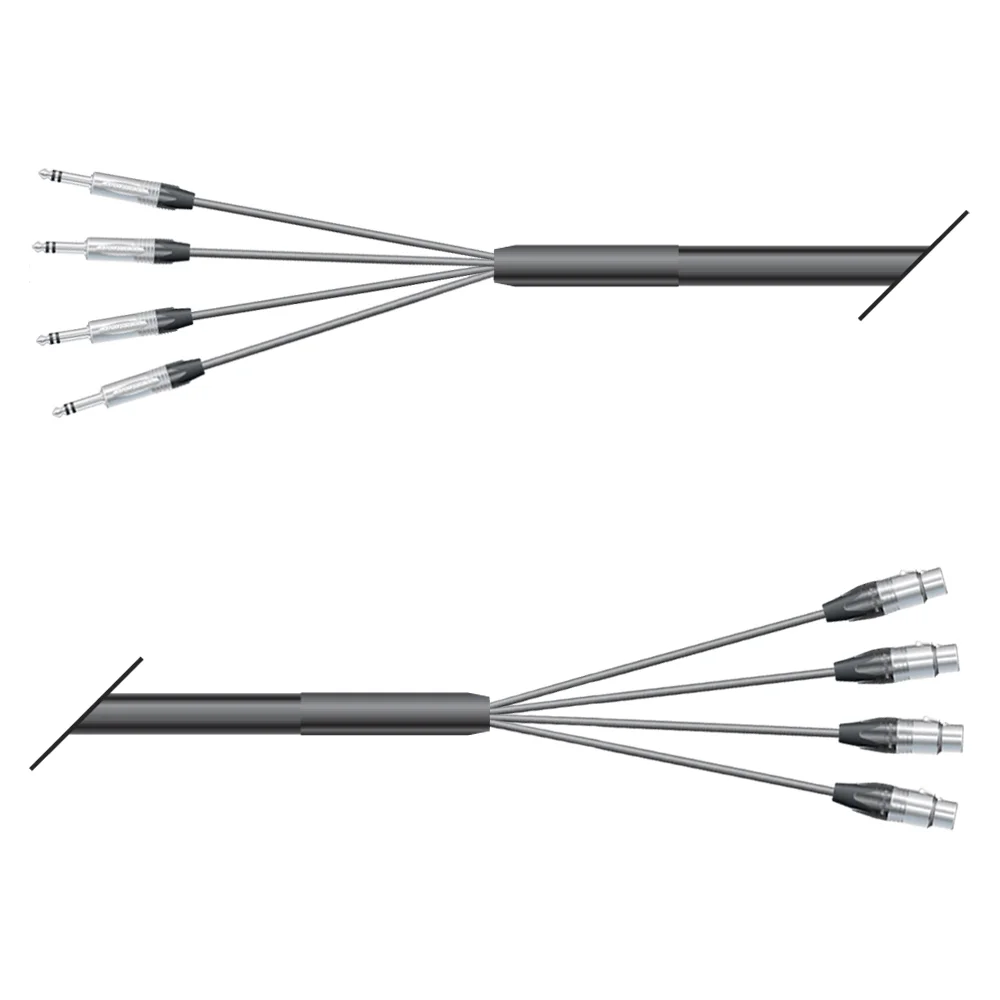 Multicorekabel Quantum, schwarz,  2,00m