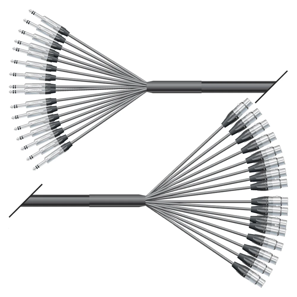Multicorekabel Quantum, schwarz,  3,00m