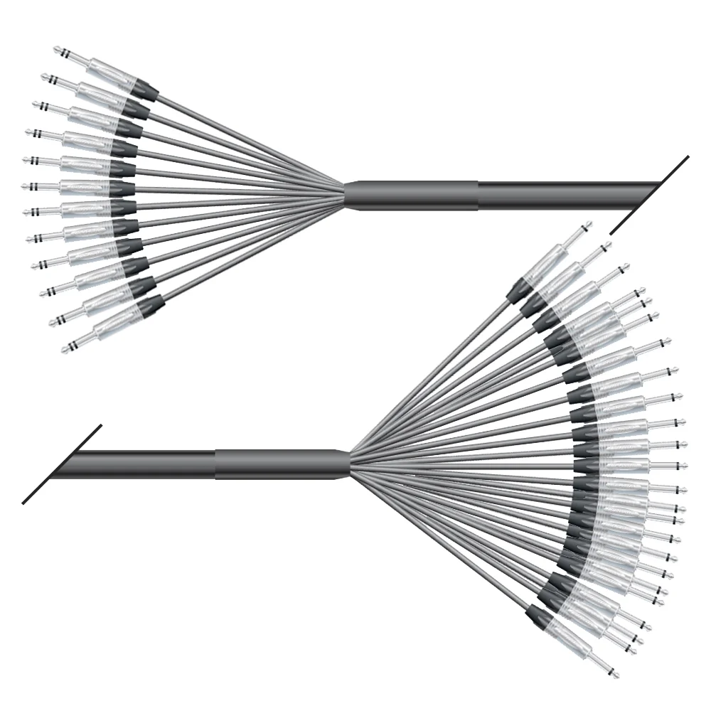 Multicorekabel Quantum, schwarz,  6,00m