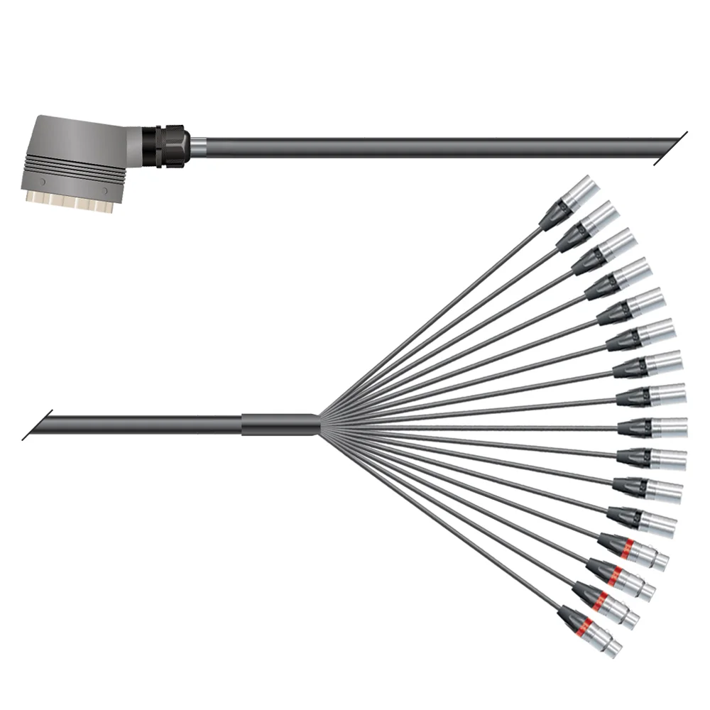 Multicorekabel Quantum, schwarz, 10,00m