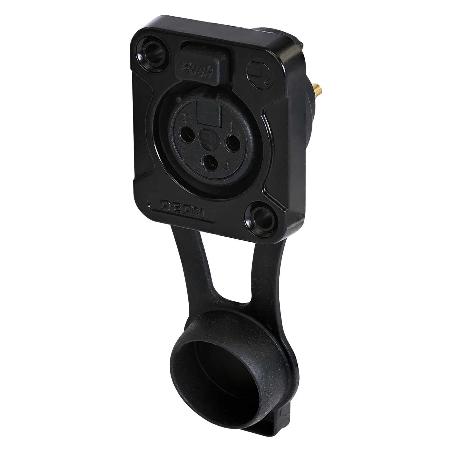 REAN 3-pol XLR-Einbaubuchse, IP65