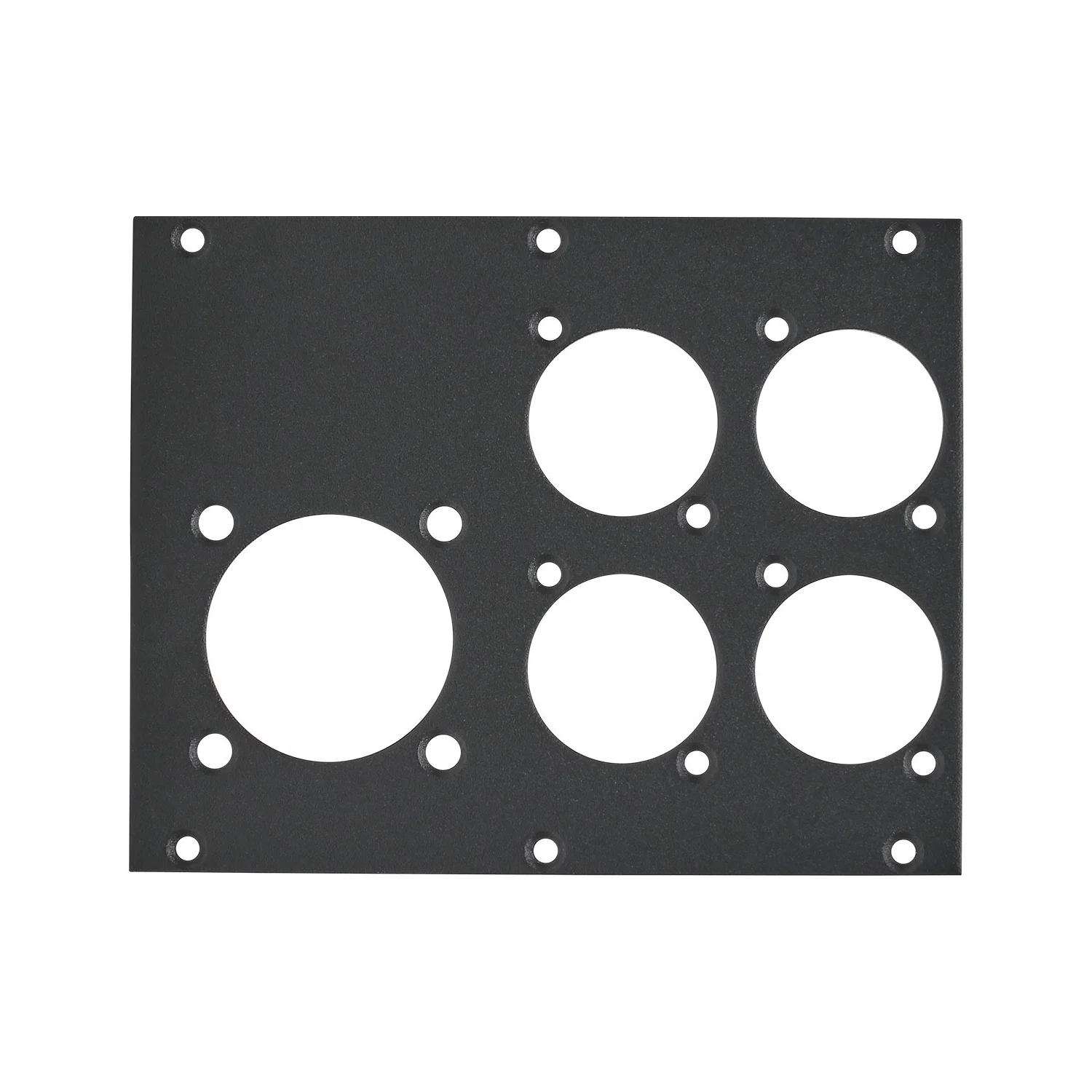 SYSBOXX-Frontblech 2HE 3BE, 1xNL8/4xNL4