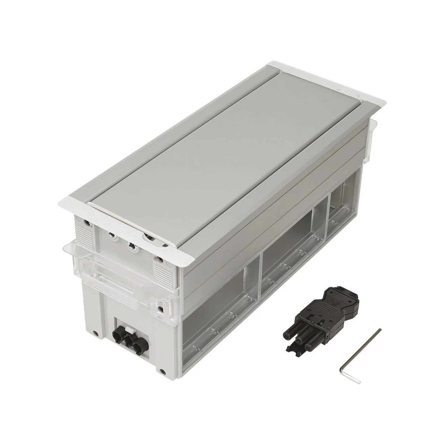 SYSFRAME45 Tischeinbaufeld, 5x W45-Modul