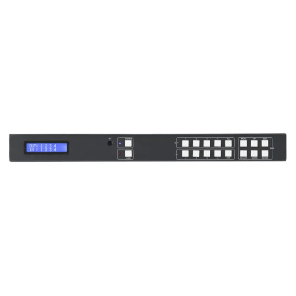 DVM HDMI/HDBT Matrix 4x4, 19" 1HE