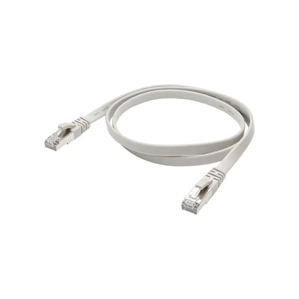 CAT.7/BASIC RJ45<>RJ45 Flachk. gr 7,50m