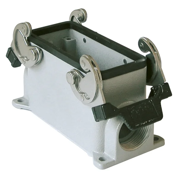 Sockelgehäuse 24/64/108polig m. 2 Bügeln