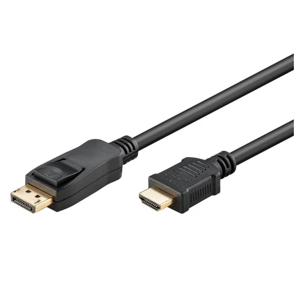 Adapterkabel Displayport male->HDMI male