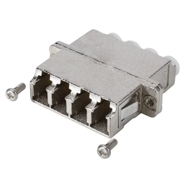 Einbau-Adapter 4xLC-Buchse<>4xLC-Buchse