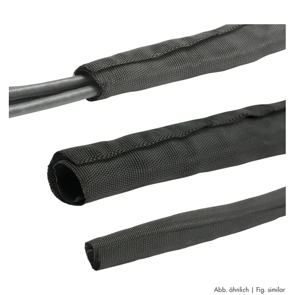 Geflechtschlauch drm 0,5 -0,8 cm, offen,