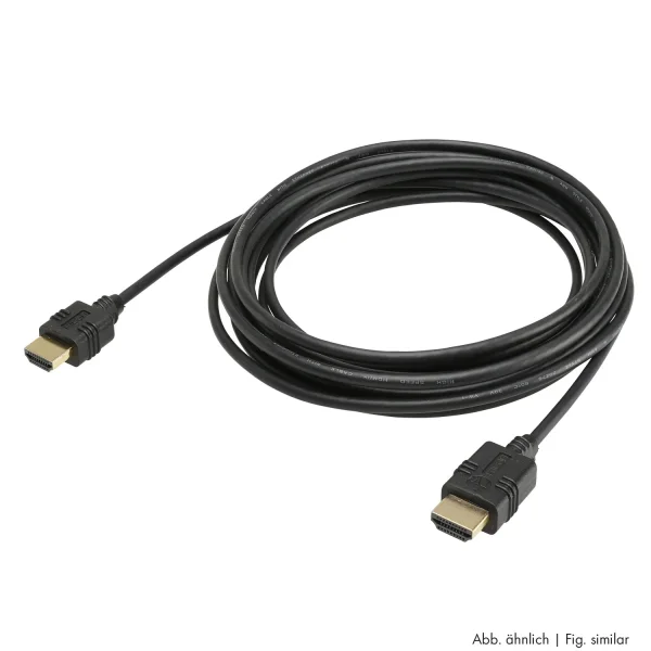 HICON HDMI Kabel, 18G UHD, 3.8mm,  5,00m