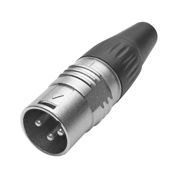 HICON-XLR Kabel-Stecker 3-pol BASIC