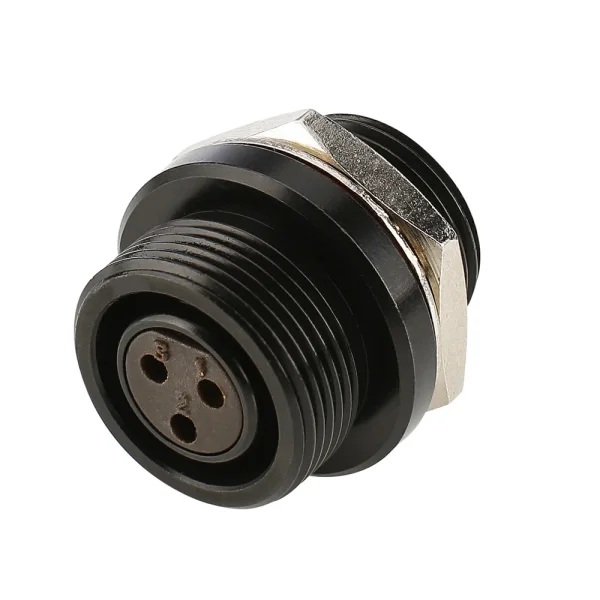 HICON-Mini-XLR Einbau-Buchse 3-pol IP67