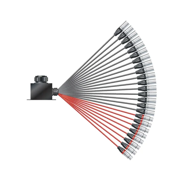 PC Isopod 2x0,22qmm,  1,20m, Spleisskabe