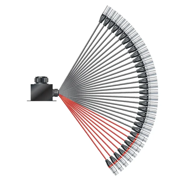 PC Isopod 2x0,22qmm,  1,20m, Spleisskabe