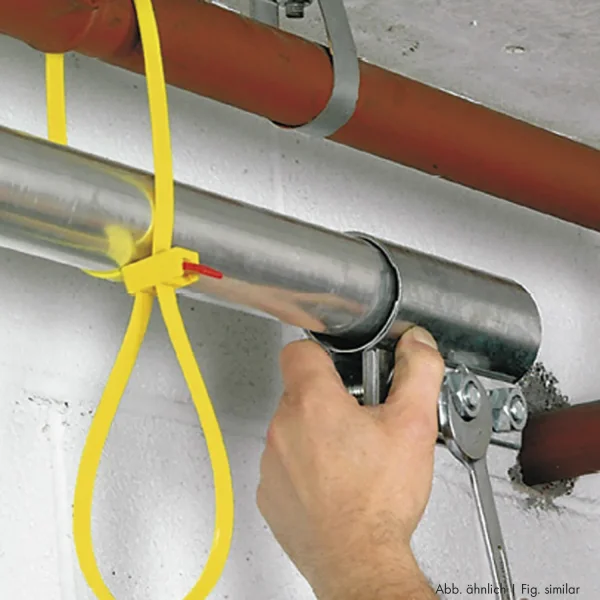 Kabelbinder 13x750mm wiederlösbar, sw