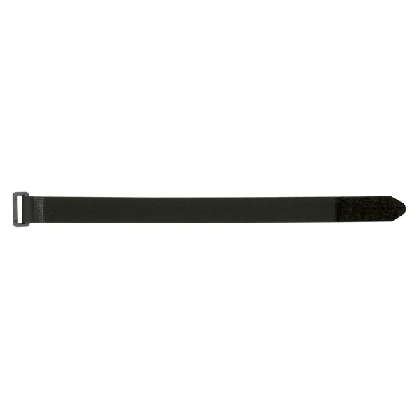 Klettband 25 x 360 mm schwarz, mit PA-