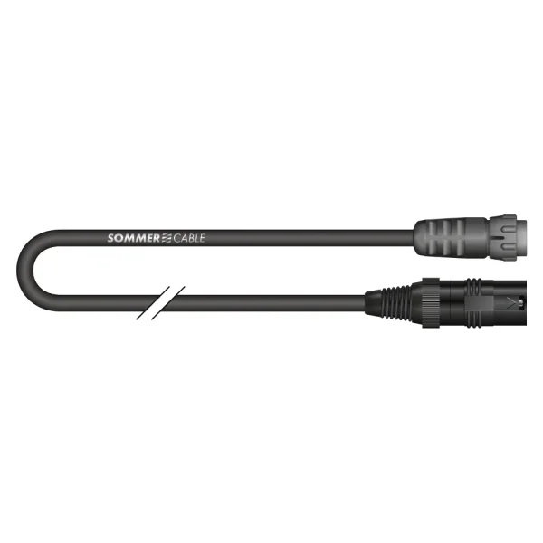 Hybrid Kabel Kolorith Mini, sw,  0,50m
