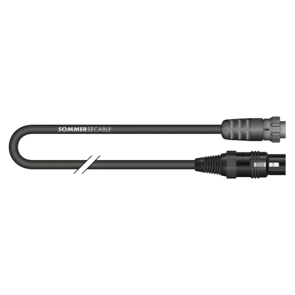 Hybrid Kabel Kolorith Mini, sw,  0,50m