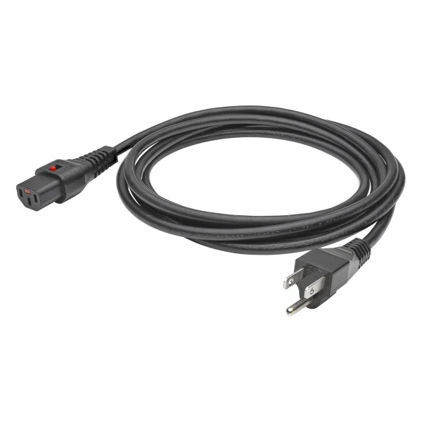 Kaltgerätebuchse verriegelbar<>USversion