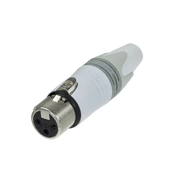 NEUTRIK XLR-Kabelbuchse 3polig, weiß