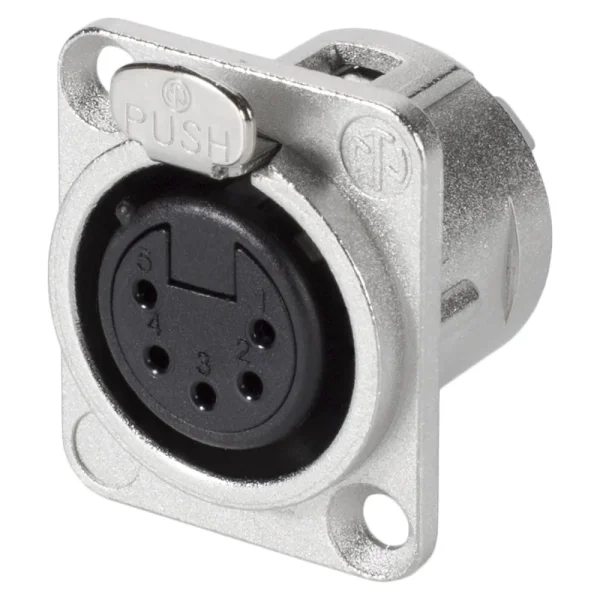 NEUTRIK XLR-Einbaubuchse 5polig,