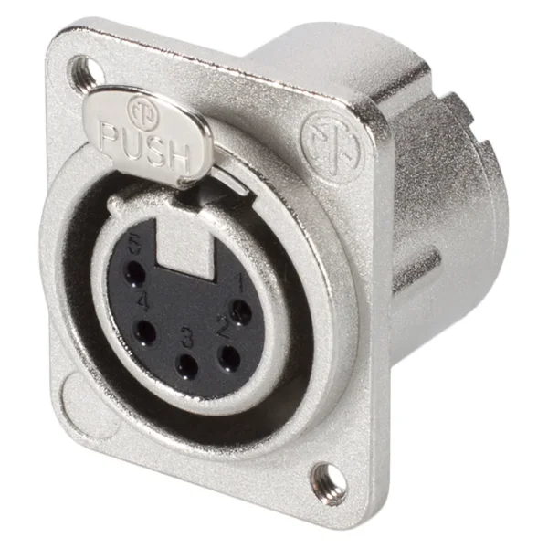 NEUTRIK XLR-Einbaubuchse 5polig,