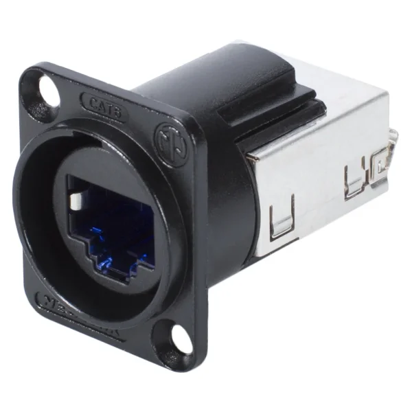 NEUTRIK RJ45 CAT.6 Einbaubuchse D-