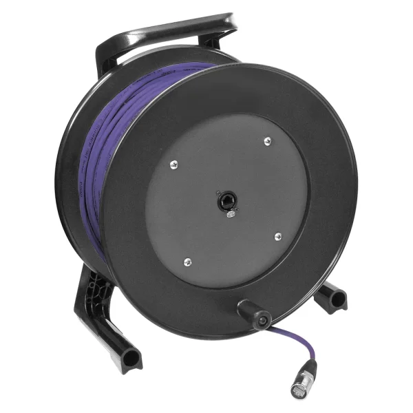 Netzwerkkabel CAT7 PUR, schwarz, 50,00m