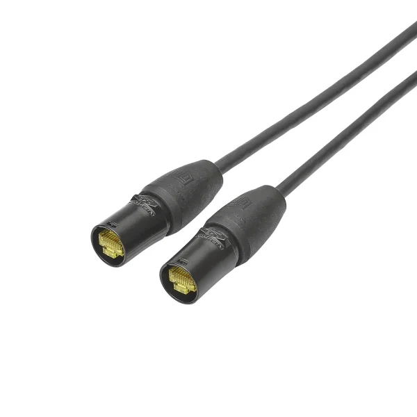 Netzwerkkabel CAT7 PUR, schwarz, 30,00m