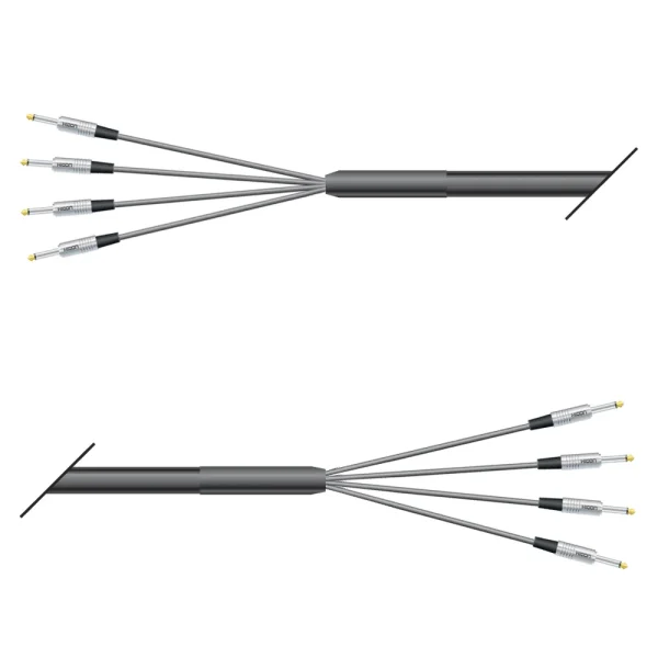 Multicorekabel Quantum, schwarz,  3,00m