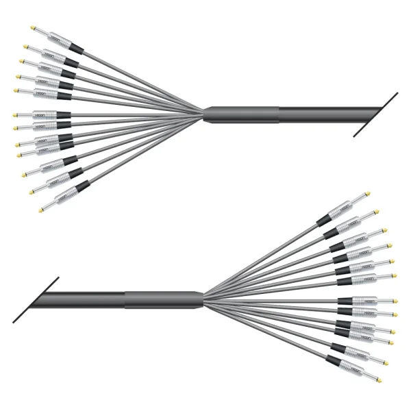 Multicorekabel Quantum, schwarz,  2,00m