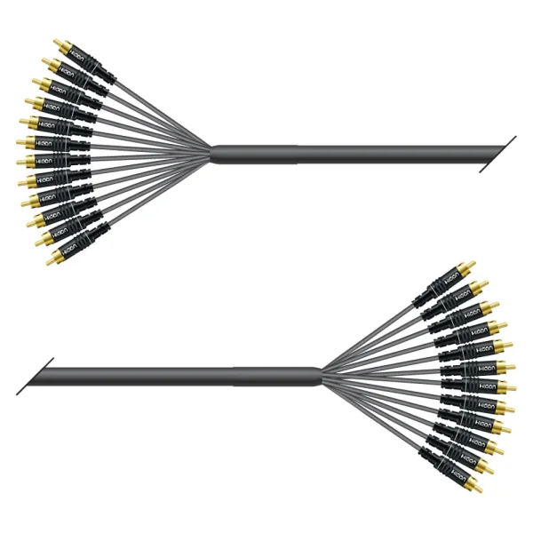 Multicorekabel Quantum, schwarz,  2,00m