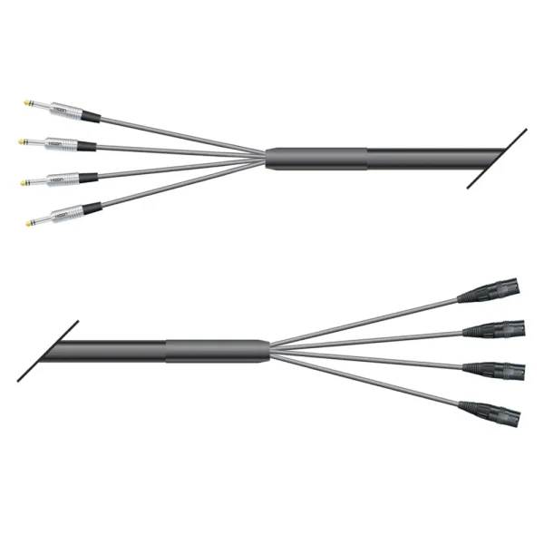 Multicorekabel Quantum, schwarz,  3,00m