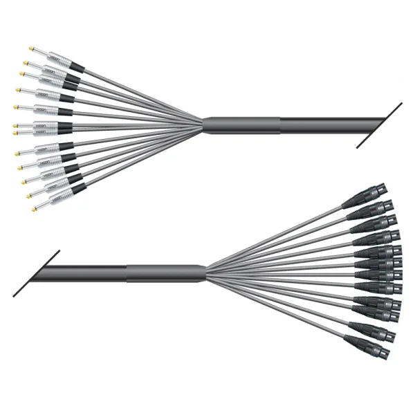 Multicorekabel Quantum, schwarz,  3,00m