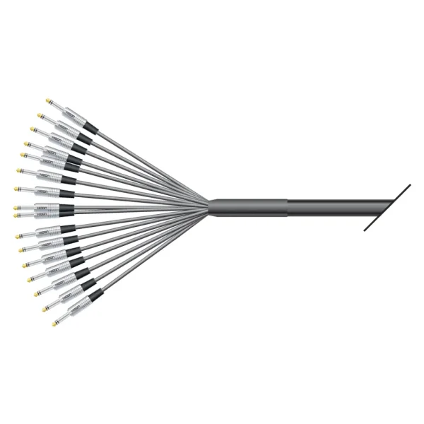 Multicorekabel Quantum, schwarz,  2,00m