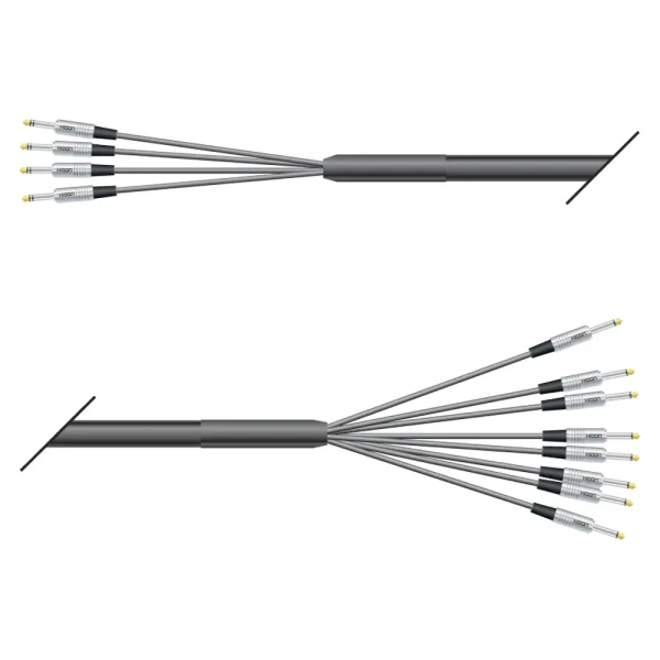 Multicorekabel Quantum, schwarz, 10,00m