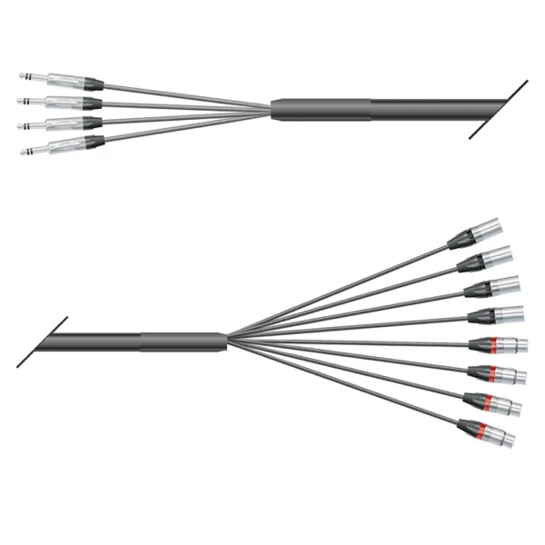 Multicorekabel Quantum, schwarz, 10,00m