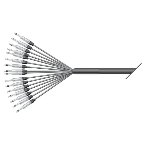 Multicorekabel Quantum, schwarz,  3,00m