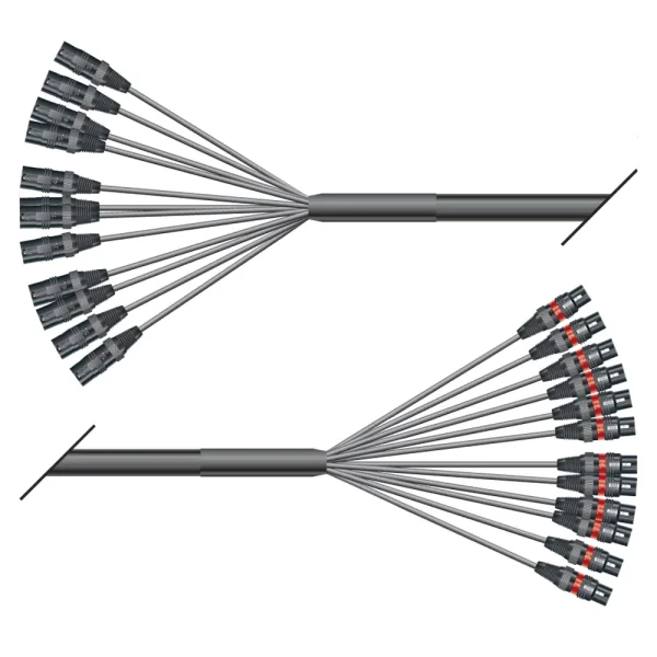 Multicorekabel Quantum, schwarz,  2,00m