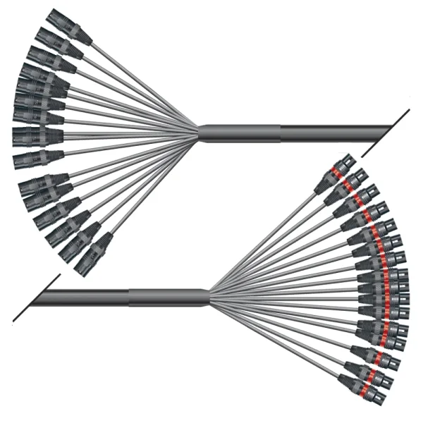Multicorekabel Quantum, schwarz, 10,00m