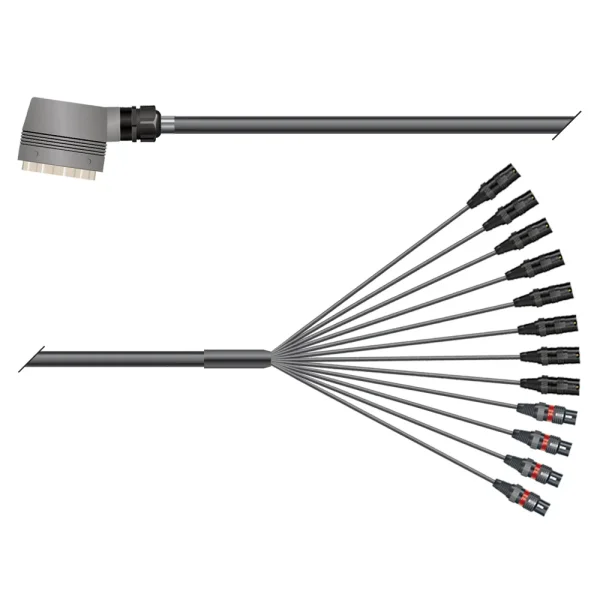 Multicorekabel Quantum, schwarz, 25,00m