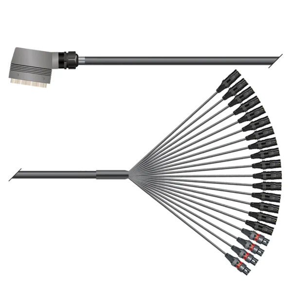 Multicorekabel Quantum, schwarz, 25,00m