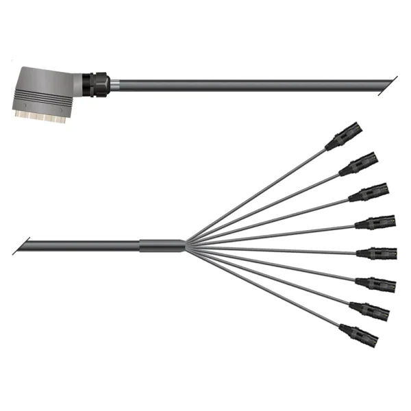 Multicorekabel Quantum, schwarz, 25,00m