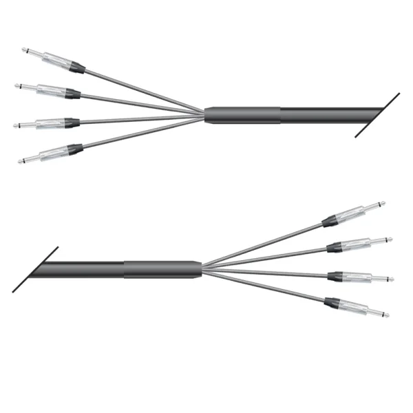 Multicorekabel Quantum, schwarz,  2,00m