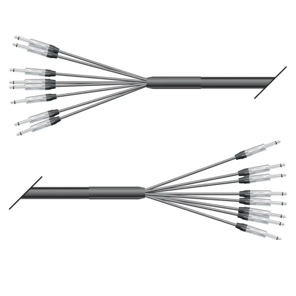 Multicorekabel Quantum, schwarz,  3,00m